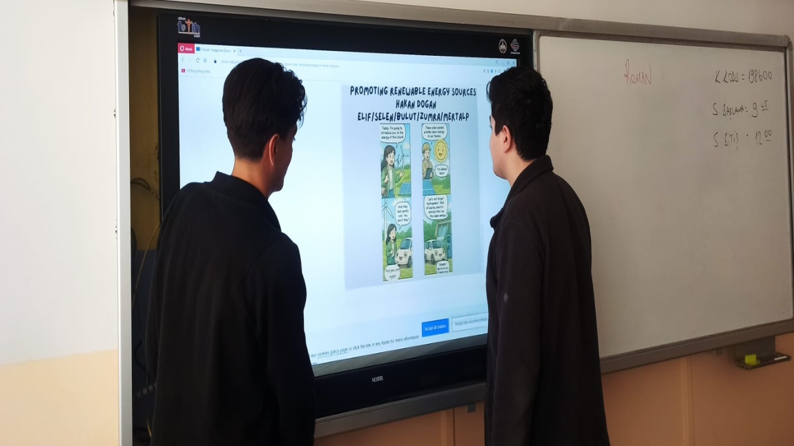 eTwinning GREEN STEPS PROJESİ E-BOOK HAZIRLAMA